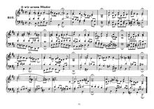 Partition , partie III (Nos.202-300), choral harmonisations, Vierstimmige Choralgesänge ; Four Part Chorales