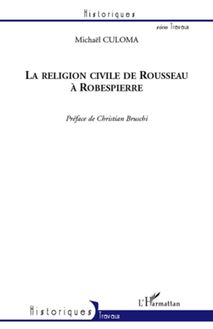 La religion civile de Rousseau à Robespierre