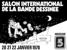 Affiche Festival de la BD Angoulême - 1978