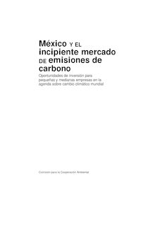 México y el incipiente mercado de emisiones de carbono ...