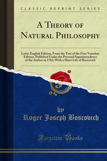 Theory of Natural Philosophy