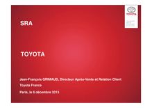 Présentation de Toyota France