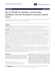Use of RE-AIM to develop a multi-media facilitation tool for the patient-centered medical home
