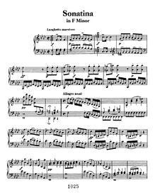 Partition Sonata No.2 en F minor, 3 Piano sonates, WoO 47, E♭ major F minor D major