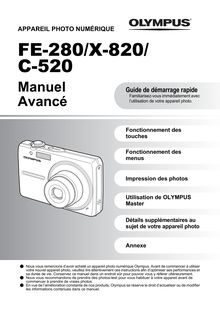 Notice Appareil Photo numériques Olympus  C-520