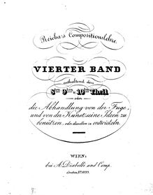 Partition Volume 4, Traité de haute composition musicale I et II