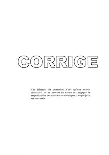 Corrige BP FLEURISTE Techniques commerciales 2005