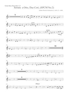 Partition C basse parties en G Clef, Sacro-profanus concentus musicus fidium aliorumque instrumentorum