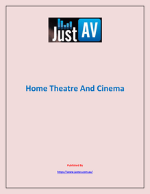 Just AV-Home Theatre And Cinema