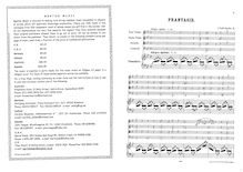 Partition complète et parties (Op.207B), Phantasie, Fantasie
