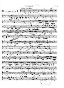 Partition violon, 3 Piano quatuors, Trois quatuors pour le piano-forte, violon, viola et violoncelle