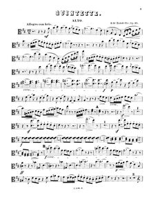 Partition viole de gambe, Piano quintette, Op.25, Boisdeffre, René de