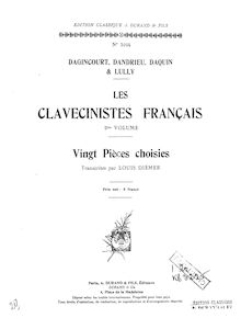 Partition Volume 2, French Baroque clavier Music, Various