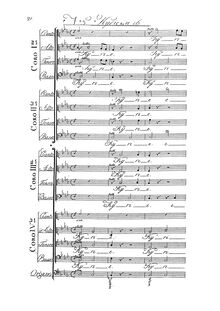 Partition , Kyrie eleison II, Missa à 16 voci en Quattro Cori, C major