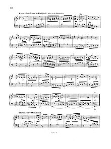Partition Kyrie: Gott Vater en Ewigkeit (BWV 672), choral préludes