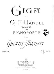 Partition de piano, 12 concerts Grossi, HWV 319-330, Handel, George Frideric par George Frideric Handel