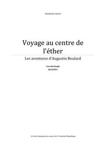 Voyage au centre de l éther: les aventures d Augustin Boulard