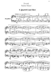 Dvořák - Stabat Mater - Quartett und Chor