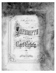 Partition complète (Revised Edition of 1880), Impromptu en A minor