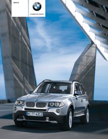 Catalogue BMW X3