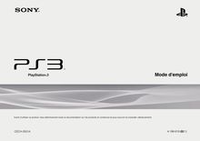 Notice PlayStation Sony  CECH-2501A