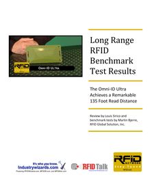 Long Range RFID Benchmark Test Results