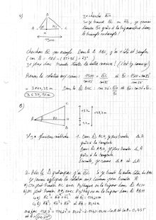 Résolution de problèmes sur les triangles quelconques (1)