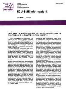 ECU-SME Informazioni. 4 1990 Mensile