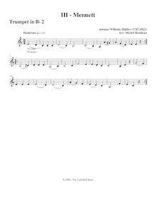 Partition trompette 2, Little Baroque , Rondeau, Michel par Michel Rondeau