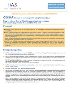 CISNAF - Synthèse d avis CISNAF - CT-8536