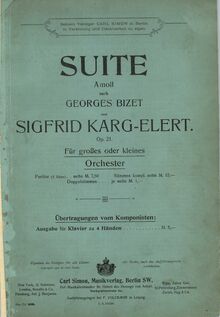 Partition couverture couleur,  en A major after Bizet s Jeux d Enfants pour orchestre, Op.21