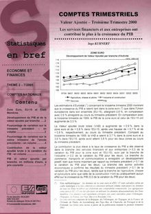 7/01 STATISTIQUES EN BREF - ECONOMIE ET FINANCES