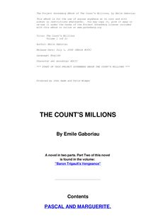 The Count s Millions