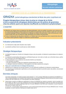 GRAZAX - Synthèse d avis GRAZAX - CT-8228