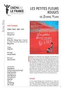 Les petites fleurs rouges de Yuan Zang