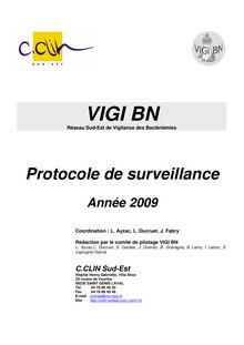 Protocole d étude 2009