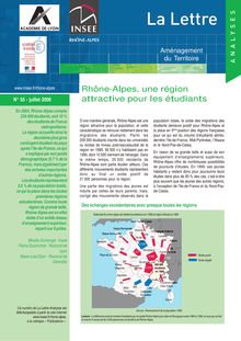 Rhône-Alpes, une région attractive pour les étudiants 
