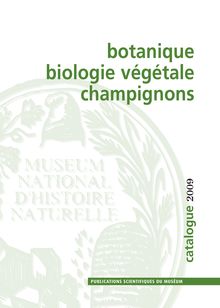 Botanique biologie végétale champignons