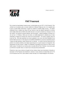 FIAT Freemont
