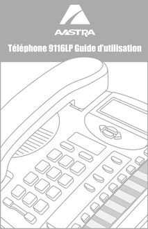 Notice Téléphone Aastra  9116LP