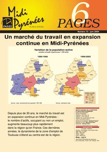 Un marché du travail en expansion continue en Midi-Pyrénées