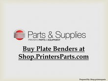 Buy Plate Punches & Benders at Shop.PrintersParts.com