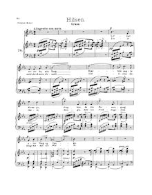 Partition complète, 6 chansons, Op.48, Seks sange, Grieg, Edvard