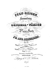 Partition complète, Feen-Reigen, Op.18, Reissiger, Friedrich August
