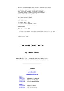 L Abbe Constantin — Complete