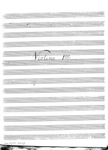 Partition Incomplete parties, Symphonies Op.1, C major, Gleissner, Franz