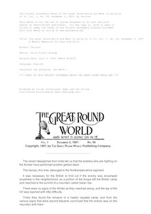 The Great Round World and What Is Going On In It, Vol. 1, No. 56, December 2, 1897 - A Weekly Magazine for Boys and Girls