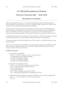 Outils systèmes et réseaux 2005 Informatique Université Paris (Diderot) 7