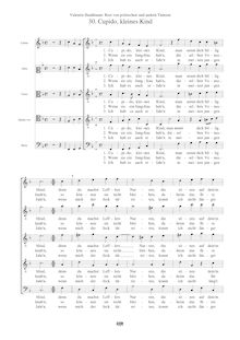 Partition complète (aigu en octave aigu clef), Rest von polnischen und andern Täntzen nach art par Valentin Haussmann