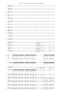 Partition Rex tremendae, Misa de Requiem en do sostenido menor, C♯ minor par Pablo Andrés Rodríguez